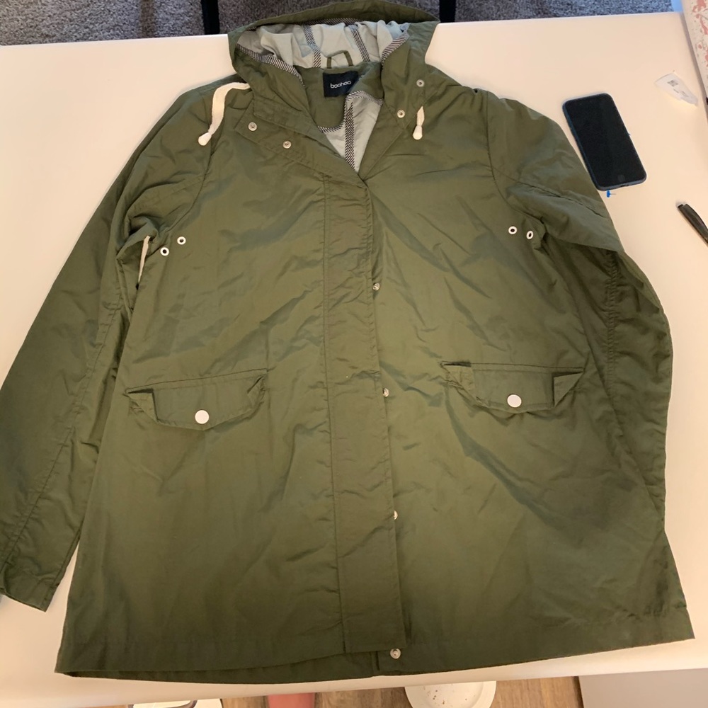 Army Green Boohoo Jacket